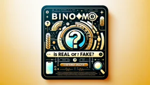 Featured image of an article on Binomo App is Real or Fake